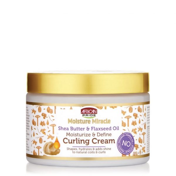 AFRICAN PRIDE MOISTURE MIRACLE CURLING CREAM 340GR