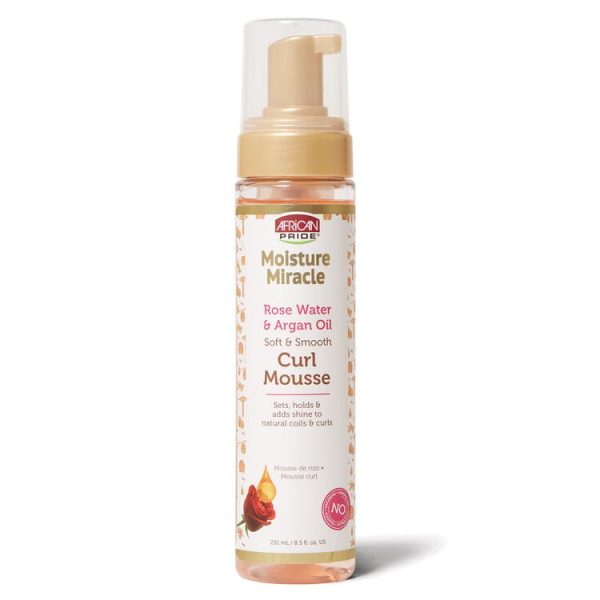 CURL MOUSSE ROSE WATER Y ARGAN OIL