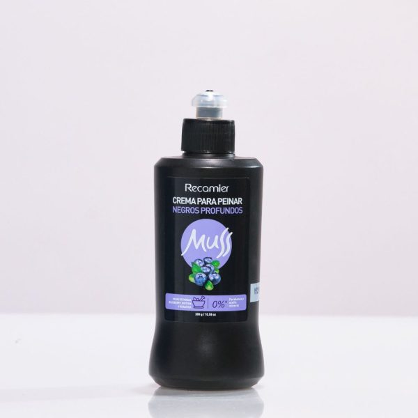 CREMA PARA PEINAR MUSS BOTANIKA NEGRO PROFUNDO *300Gr. - RECAMIER