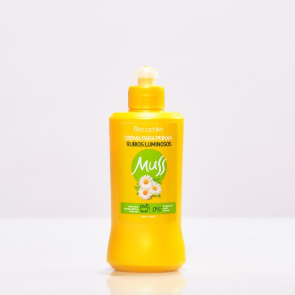 CREMA PARA PEINAR MUSS RUBIO LUMINOSO *300Gr. - RECAMIER