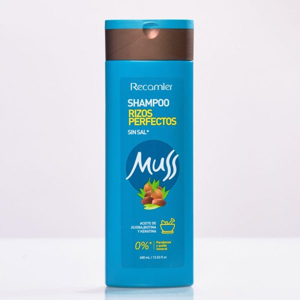 SHAMPOO MUSS 3D RIZOS(TOTALLY CURLY) *400ML -  RECAMIER
