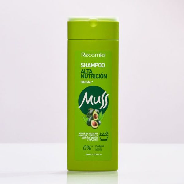 SHAMPOO MUSS BOTANIKA NUTRICCION 400G  RECAMIER