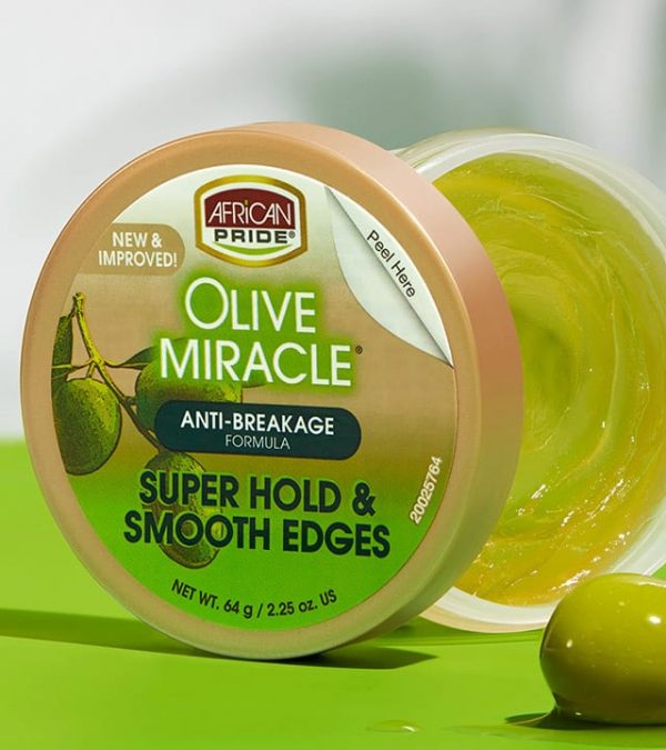 AFRICAN PRIDE OLIVE MIRACLE SUPER HOLD 64GRS