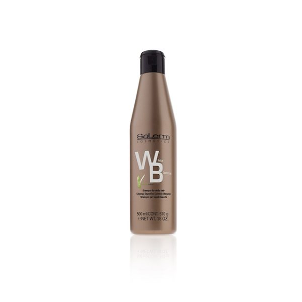 SHAMPOO SALERM WHITE  250 CABELLOS BLANCOS