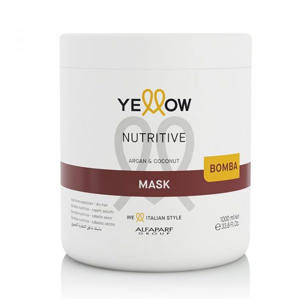 MASK COND. NUTRITIVE ARGAN & COCONUT *1000ML - YELLOW