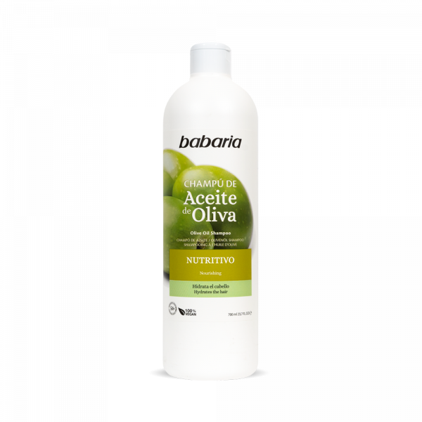 SHAMPOO NUTRITIVO OLIVE OIL *400ML - BABARIA - Image 2