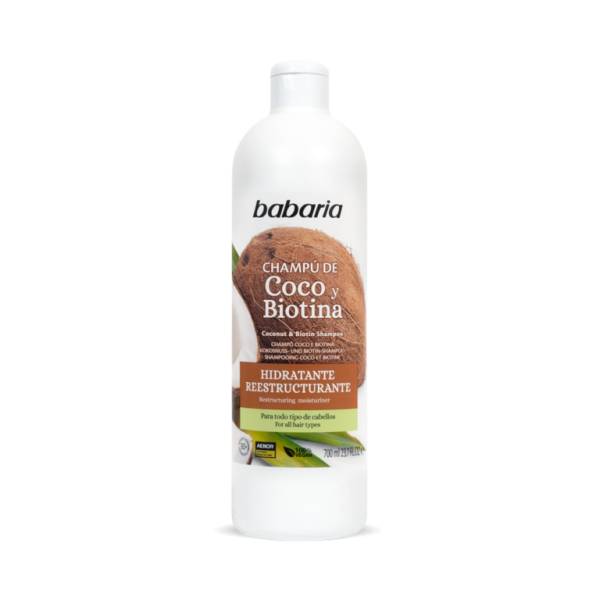 SHAMPOO COCO BIOTINA NUTRITIVO *400ML - BABARIA