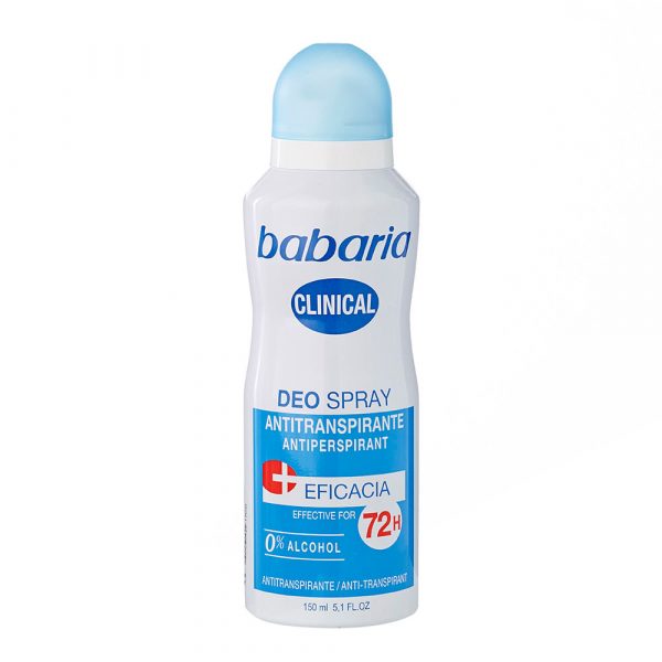 BABARIA DESODORANTE SPRAY CLINICAL 150ML