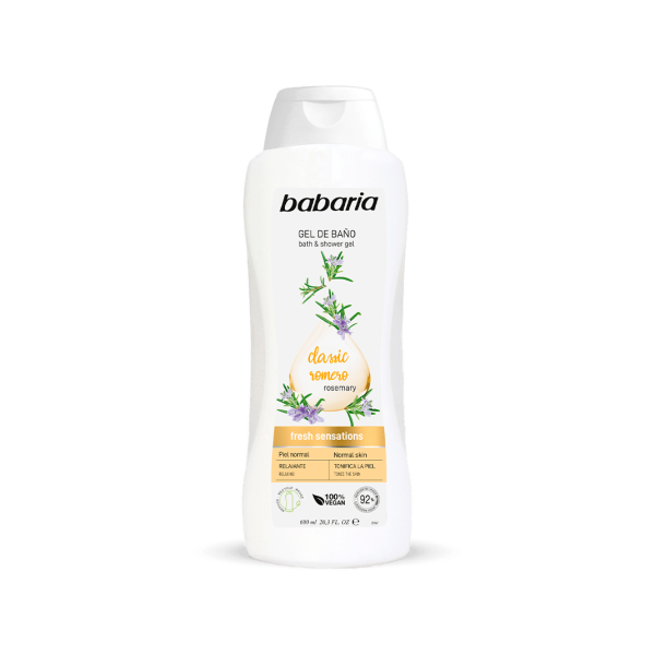 BABARIA GEL DE BAÑO CLASSIC TONIFICANTE X 600 ML