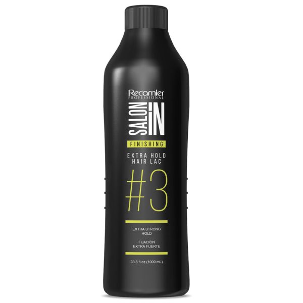 LACA SALONIN FINISHING EXTRA HOLD HAIR LAC #3 *1000ML - RECAMIER