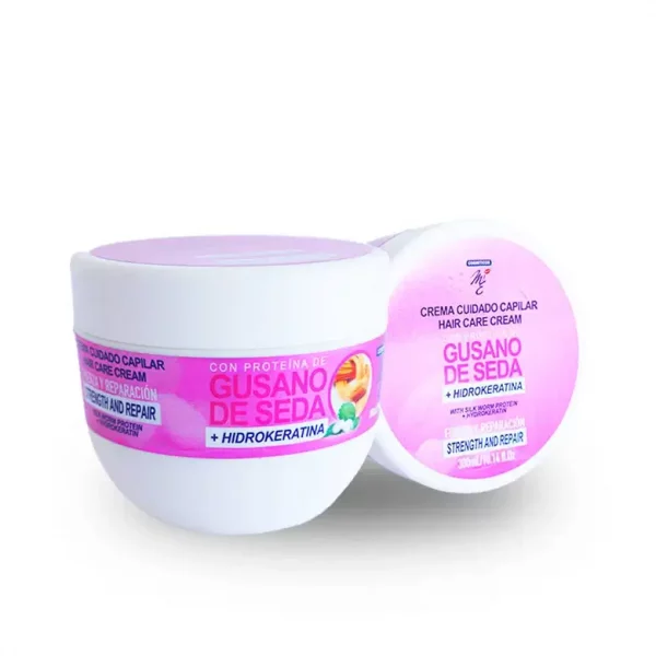 TRATAMIENTO ULTRA REPARADOR GUSANO DE SEDA + HIDROKERATINA - COSMETICOS MyE