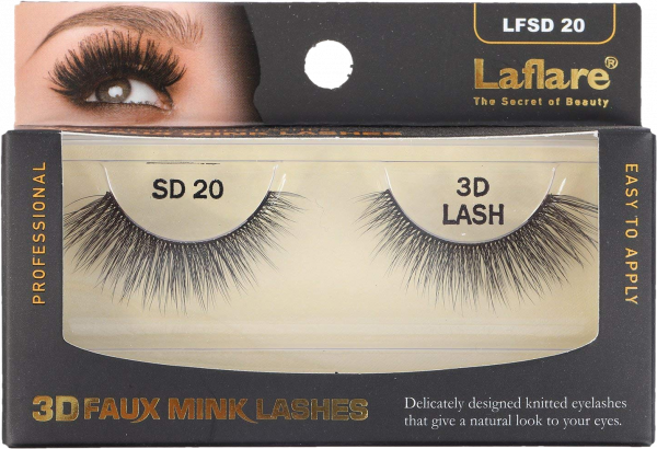 PESTAÑAS LAFLARE 3DFAUX MINK LASHES