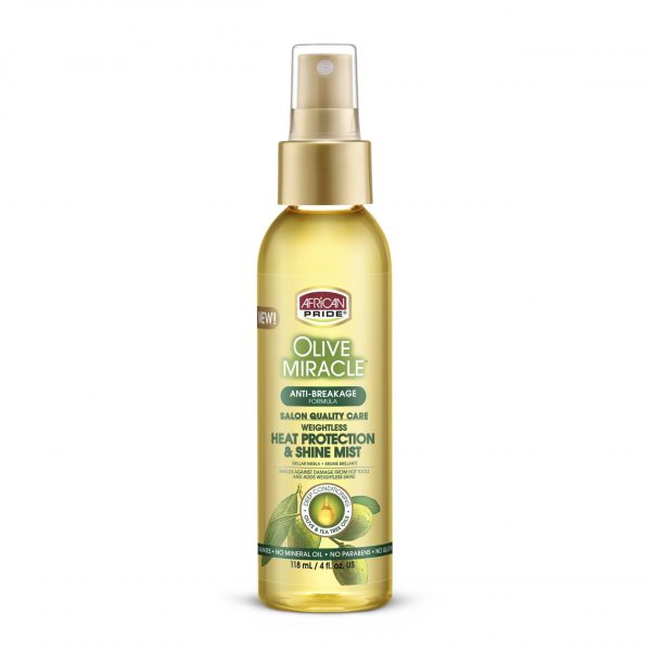 AFRICAN PRIDE OLIVE MIRACLE SHINE MIST 118ML
