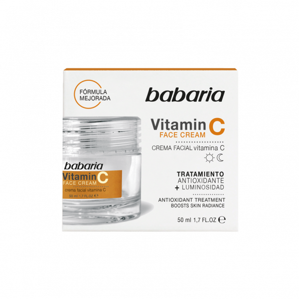 CREMA FACIAL BABARIA VITAMINA C 125ML