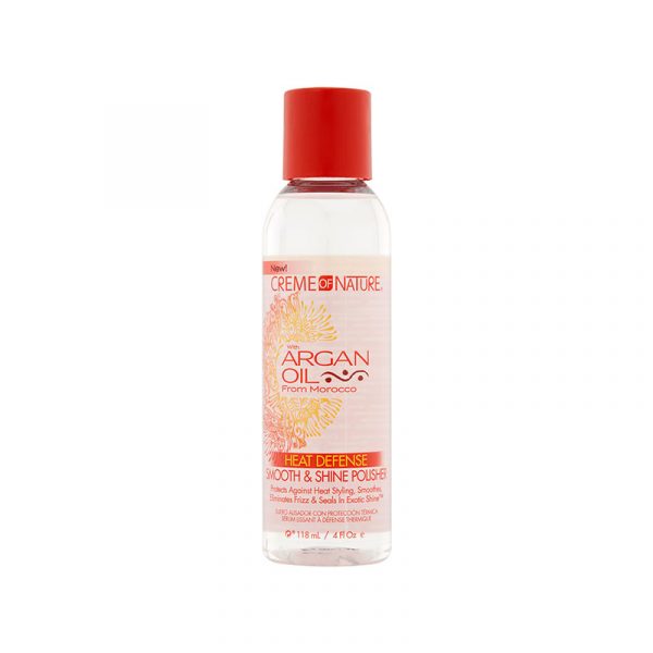 HEAT PROTECT SMOOTH & SHINEPOLISHER CREME OF NATURE ARGAN 118ML