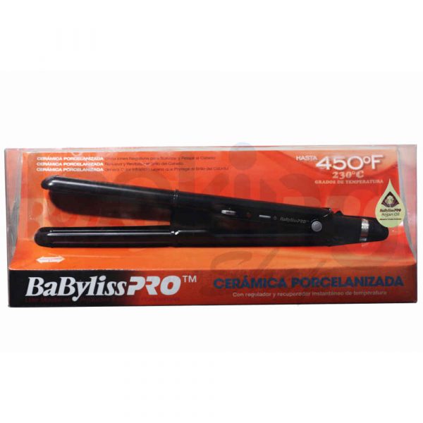 Plancha Babyliss PRO Cerámica Porcelanizada