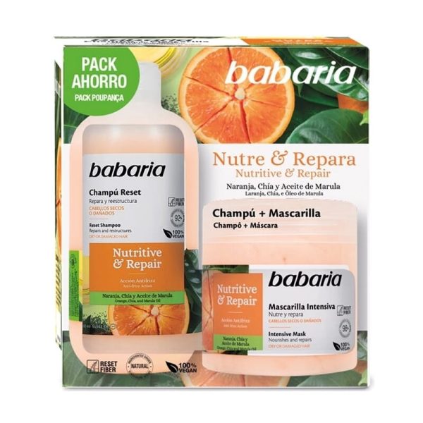 BABARIA KIT NUTRE Y REPARA ( SHAMPOO + MASCARILLA) - Image 2