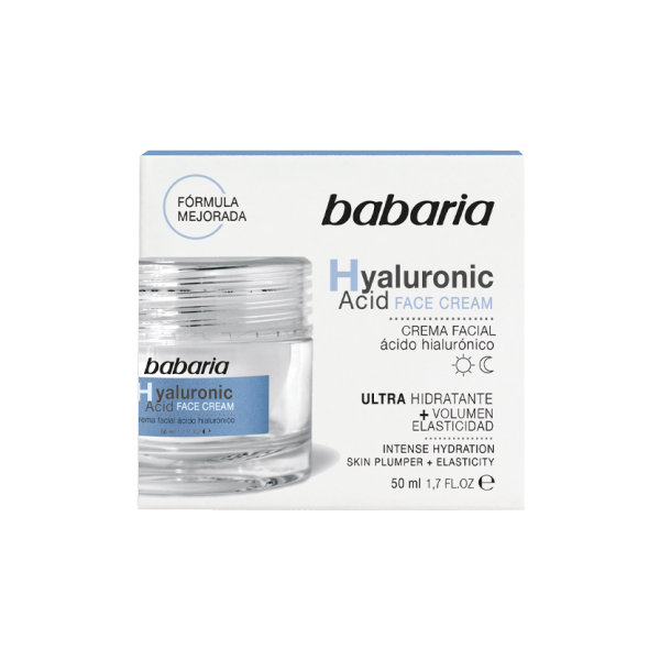 BABARIA CREMA FACIAL HYALURONIC X 50ML