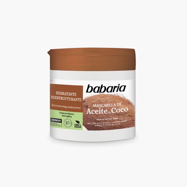BABARIA MASCARILLA ACEITE DE COCO X400ML