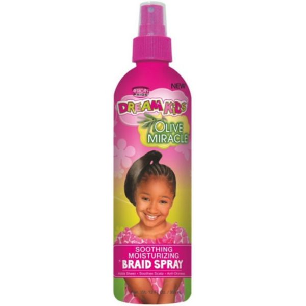 AFRICAN PRIDE DREAM KIDS BRAID SPRAY SOOTHING MOISTURIZING X 355ML
