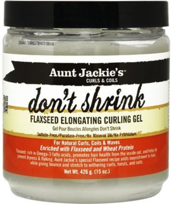 AUNT JACKIE`S DONT SHRINK flaxssed Eloganting Curling Gel 426gr