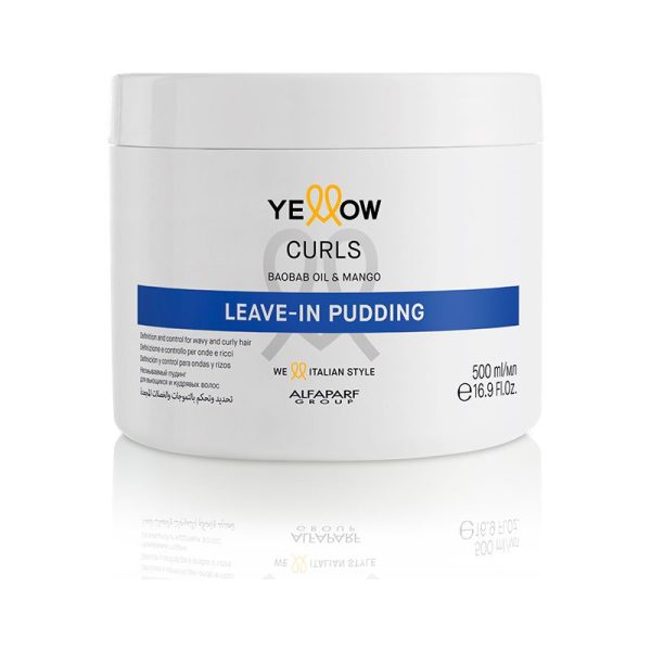 YELLOW CURLS LEAVE IN PUDDING X 500ML