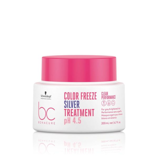 SCHWARZKOPF BONACURE COLOR FREEZE TRATAMIENTO SILVER 2OOML