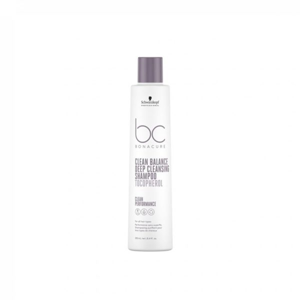 SCHWARZKOPF BONACURE CLEAN BALANCE DEEP CLEANSING SHAMPOO 250ML