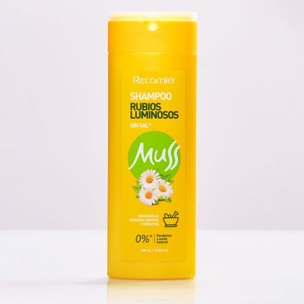 RECAMIER MUSS SHAMPOO RUBIOS LUMINOSOS 400ML