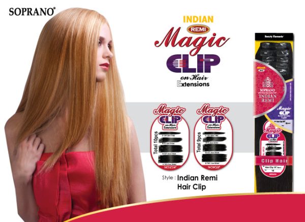 EXTENSIONES SOPRANO INDIAN REMI CLICK LARGO 18 COLOR 4