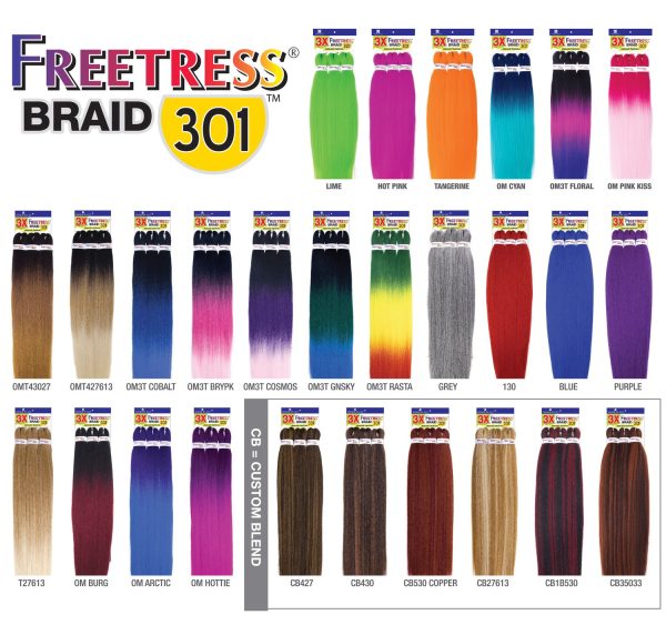 FREETRESS 3X BRAID 301 LARGO 56" - Image 2