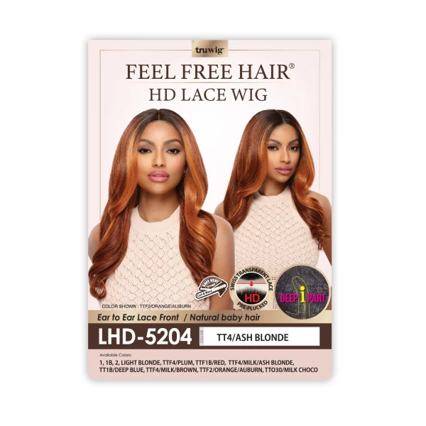 PELUCA FEEL FREE HD LACE REF LHD5204