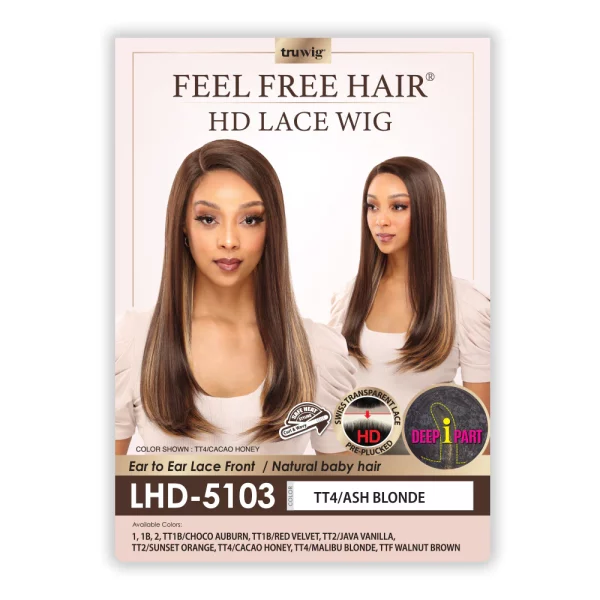 PELUCA FEEL FREE HD LACE REF LHD 5103
