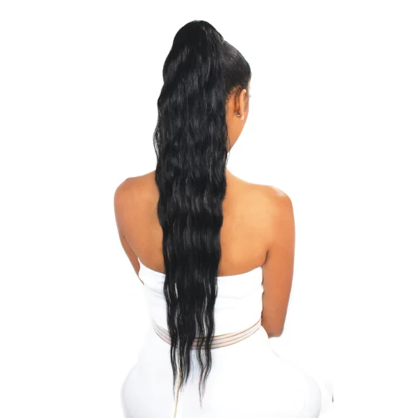 PLATINO PONY TAIL WEAVE MALAYSIAN WAVE largo 24" - Image 3