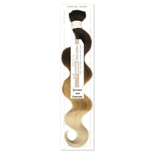 PLATINO PONY TAIL WEAVE BODY WAVE LARGO 24"