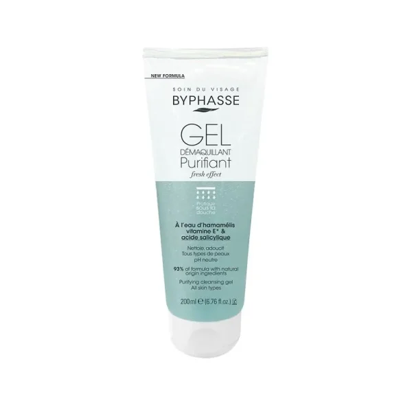 BYPHASSE GEL DESMAQUILLANTE PURIFICANTE 200ML