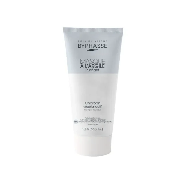 BYPHASSE MASCARILLA ARCILLA PURIFICANE CARBON VEGETAL 150ML