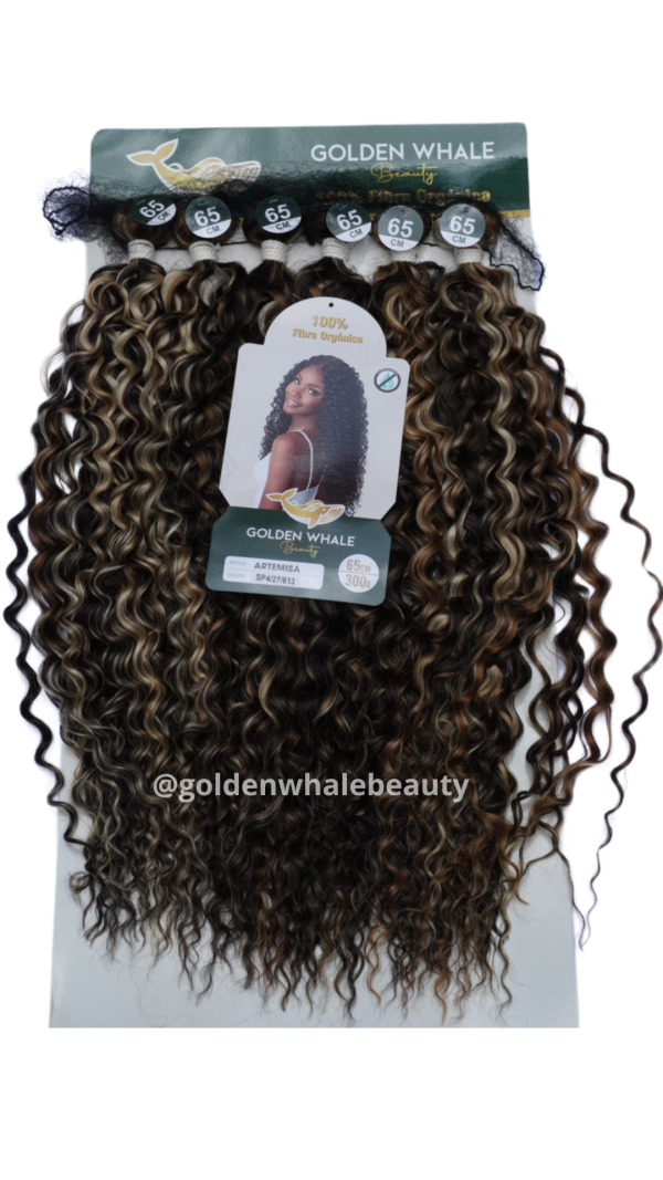 GOLDEN WHALE EXTENSION ARTEMISA 65CM CABELLO RIZADO